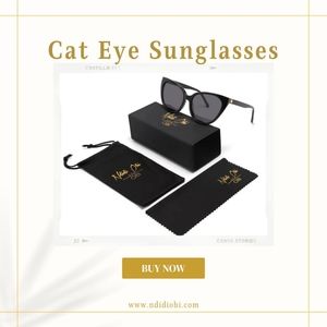 Cat eye sunglasses